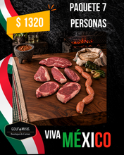 Cargar imagen en el visor de la galería, PAQUETE PATRIO 7 PERSONAS