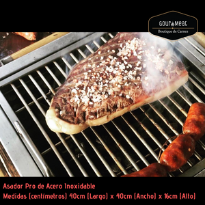 Asador Pro de Acero Inoxidable